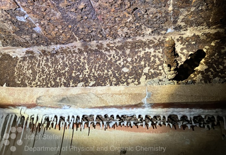 100 years of corrosion under ground, Godovič, Slovenia