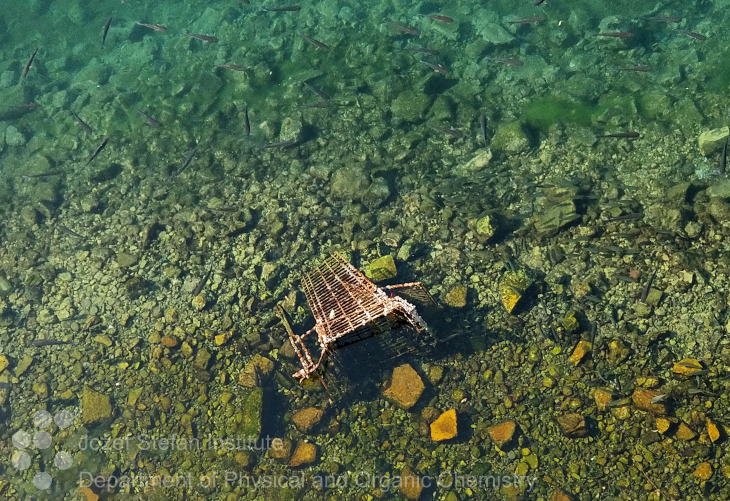 Lost shopping cart,  Kotor, Montenegro