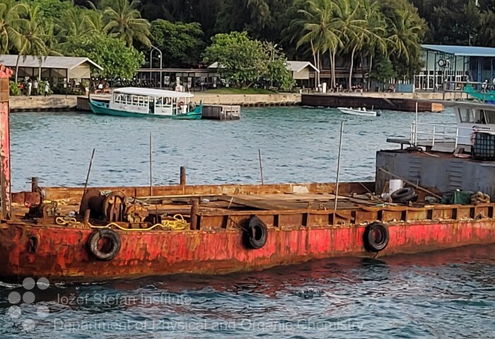 Zrjavela ladja, Hulhamale, Maldivi