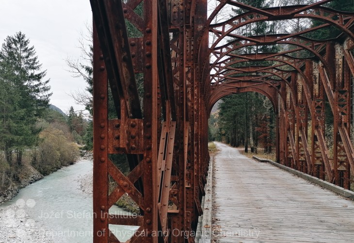 Remains of the railway bridge, Kranjska Gora